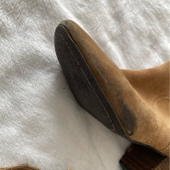 Women's Tan Ankle Boots size 7 Vince Camuto - Picture 6 of 7